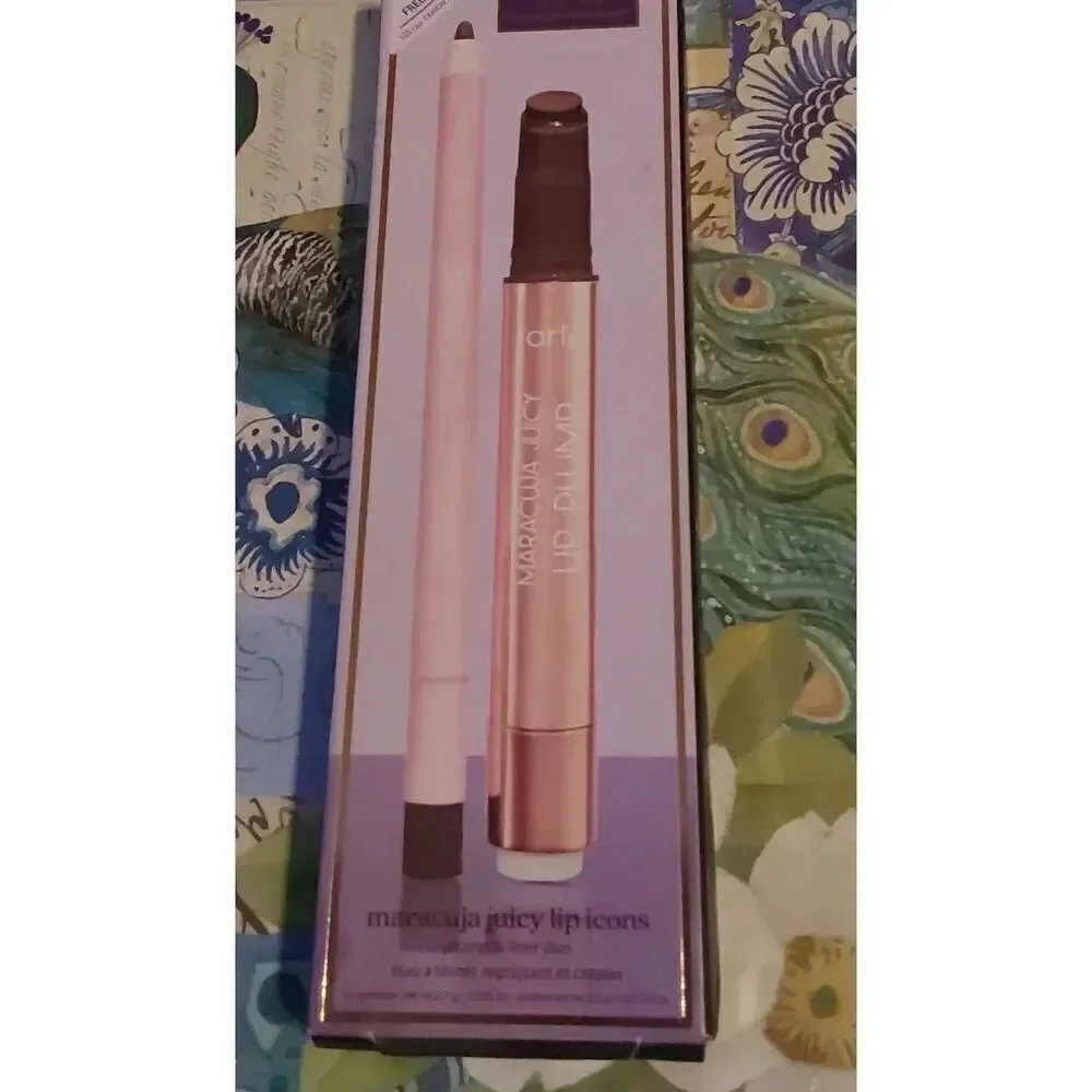 NIB~TARTE COSMETICS Marajuca Juicy Lip Plump & Lip Liner Duo in Rich Neutrals